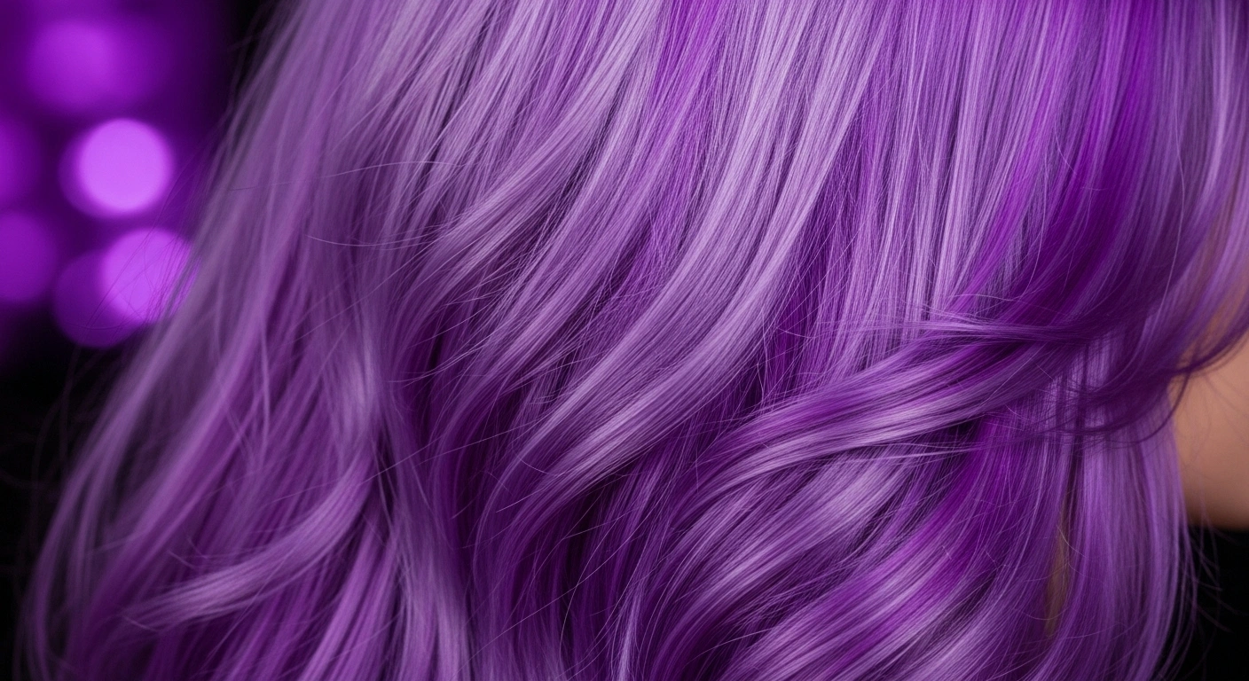 purple hair dye