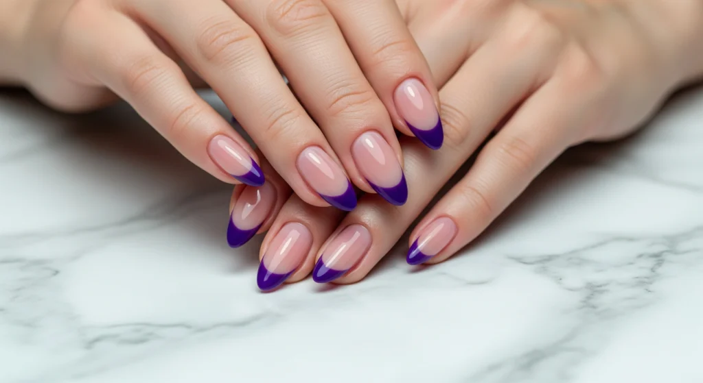 purple nail designs