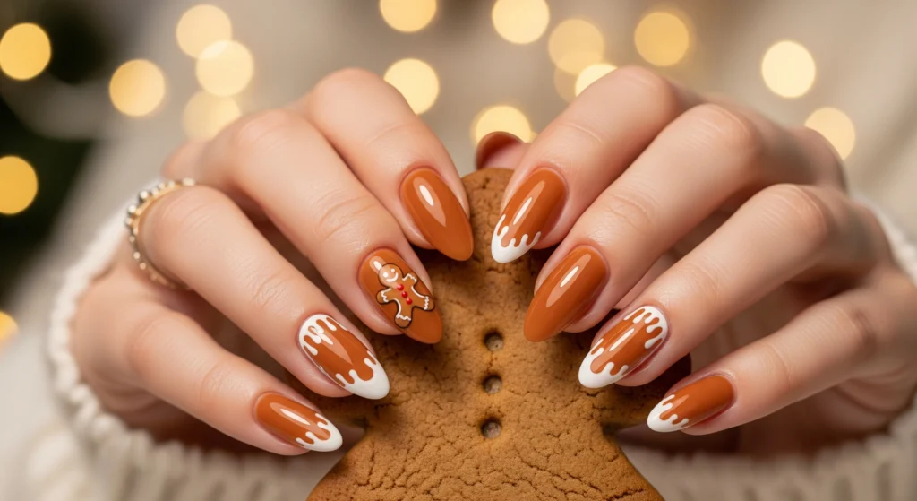 gingerbread nails