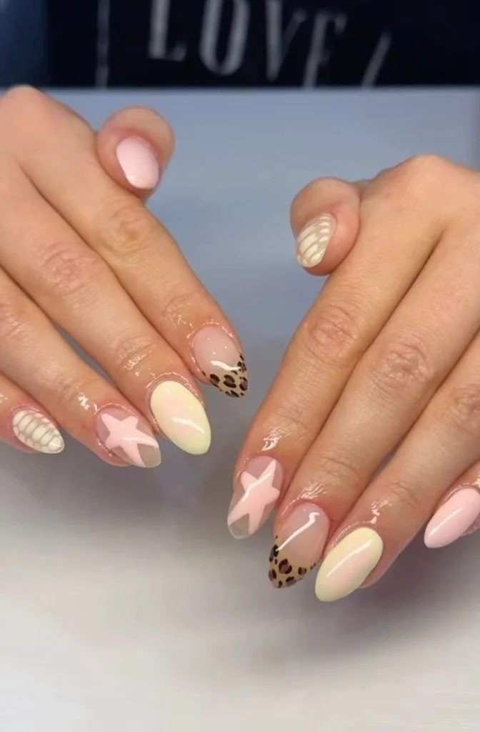 Trendy leopard nail art showcasing 40+ chic designs that embody 'That Girl' energy